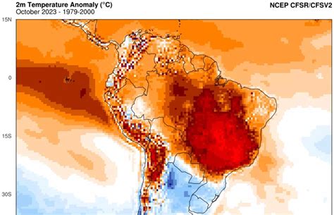 nova onda de calor no brasil